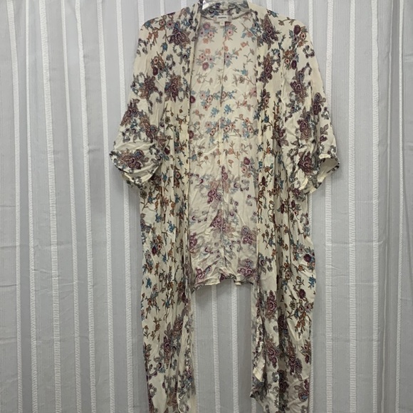 Altar'd State Tops - Altar’d State Boho Country Kimono‎ CoverUp Multi Color Size L
